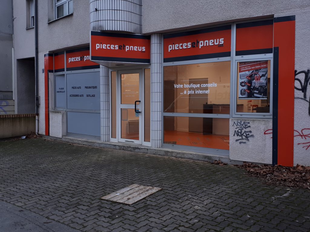 Boutique Rennes Patton Vue de la façade